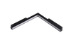 Oprawa szynowa SAGA TRACK MAGNETIC CORNER B 24W MILKY120 3000K BK (AZ4617) - Azzardo